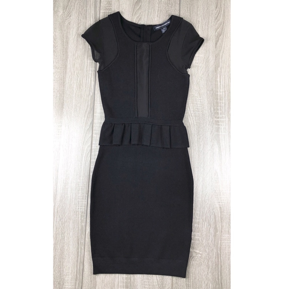French Connection Peplum Dress